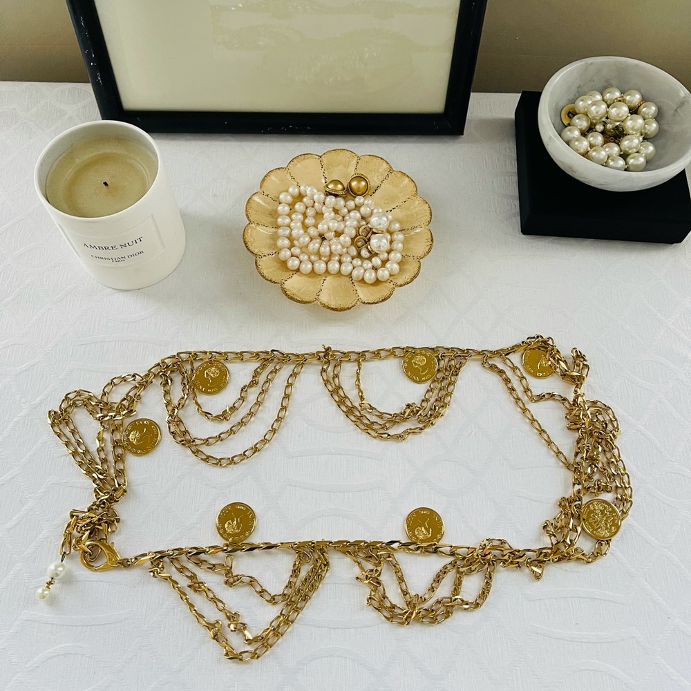 Nina Ricci Chain Belt - Picture 1 of 9